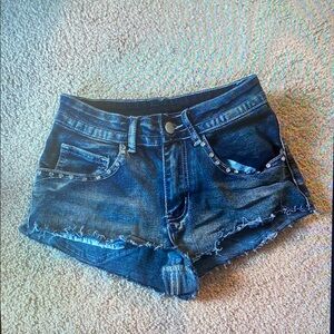 Stylish Blue Denim Shorts